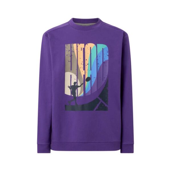 RALLY Crewneck Men Fioletowy